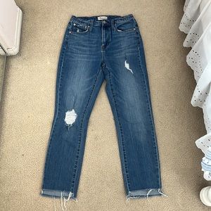 Madewell High-Rise Slim Boyjean